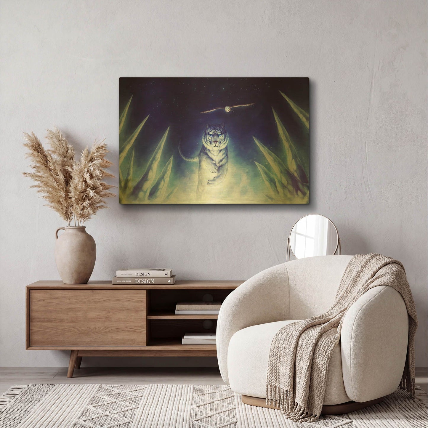 'Precursor' By JoJoes Art Gold Metal Wall Art