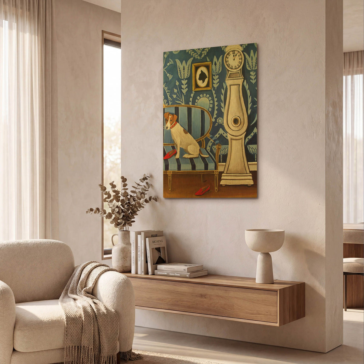 'Pradaj' By Catherine A Nolin Gold Metal Wall Art