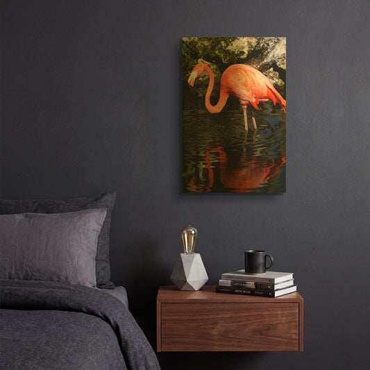 'Reflections' By Dana Brett Munach Gold Metal Wall Art
