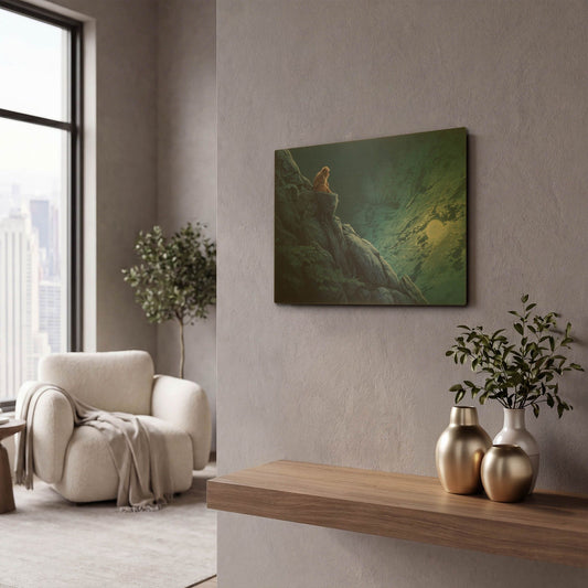 'Anniversary' By Joh Naito Gold Metal Wall Art