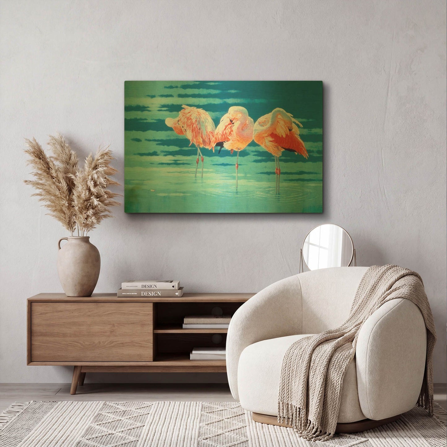 'Early Summer Breeze' By Joh Naito Gold Metal Wall Art