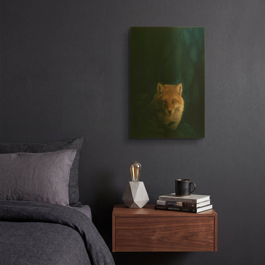 'Wild Heart' By Joh Naito Gold Metal Wall Art