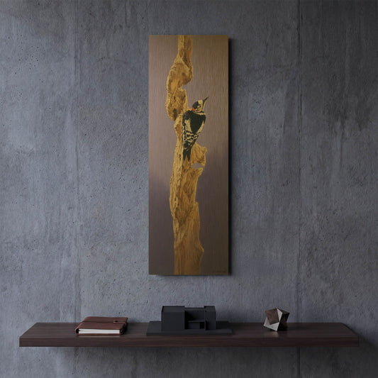 'Resting' By Joh Naito Gold Metal Wall Art