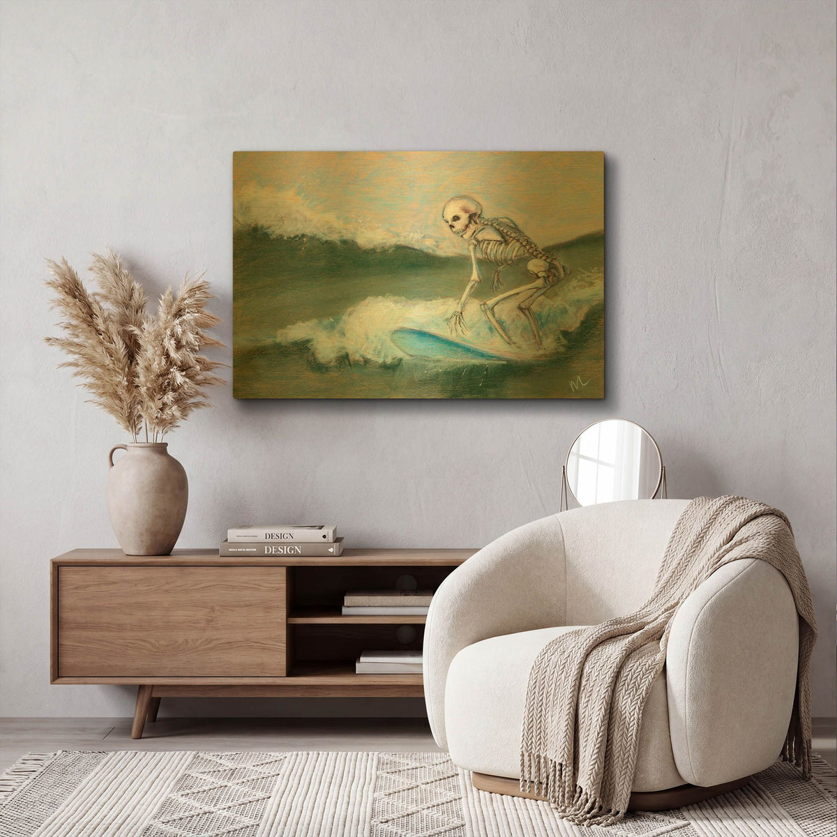 'Still Got it' By Marie Marfia Fine Art Gold Metal Wall Art