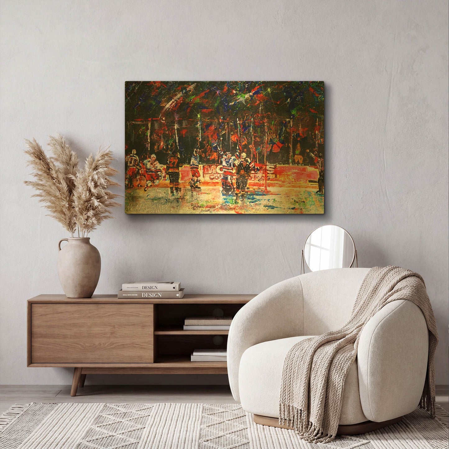 'Ranger Win' By Murray Henderson Fine Art Gold Metal Wall Art