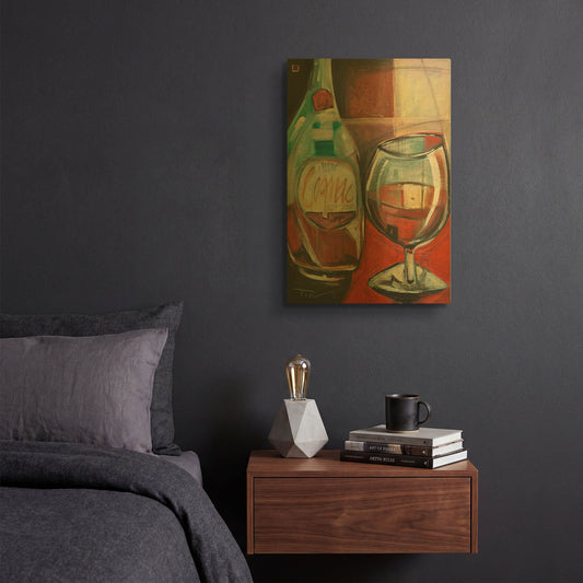 'Cognac' By Tim Nyberg Gold Metal Wall Art