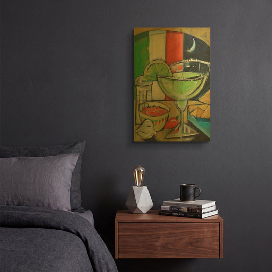 'Margarita' By Tim Nyberg Gold Metal Wall Art