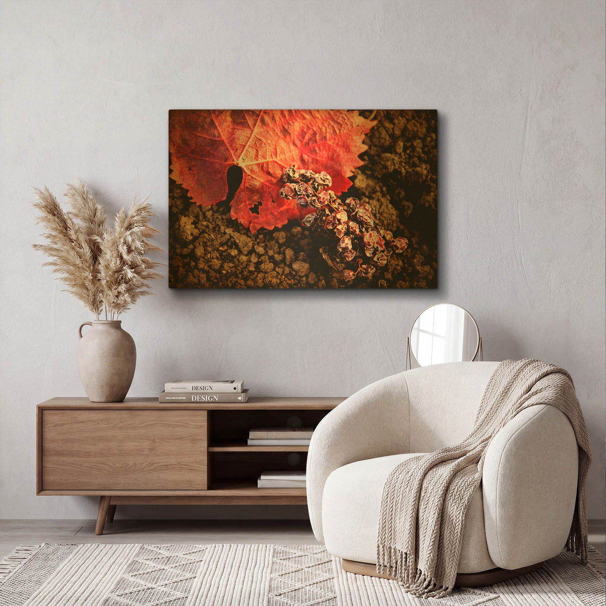 'The Fallen' By Jessica Rogers Gold Metal Wall Art