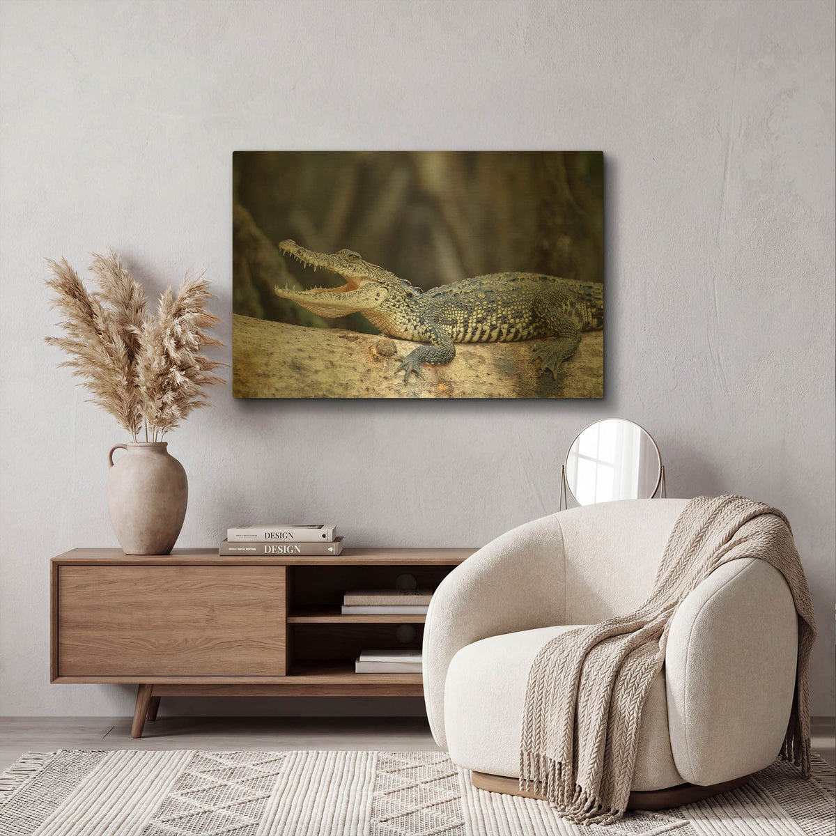 'Ready To Snap' By Jonathan Ross Gold Metal Wall Art