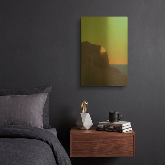 'Island Goddess' By Kirk Reinert Gold Metal Wall Art