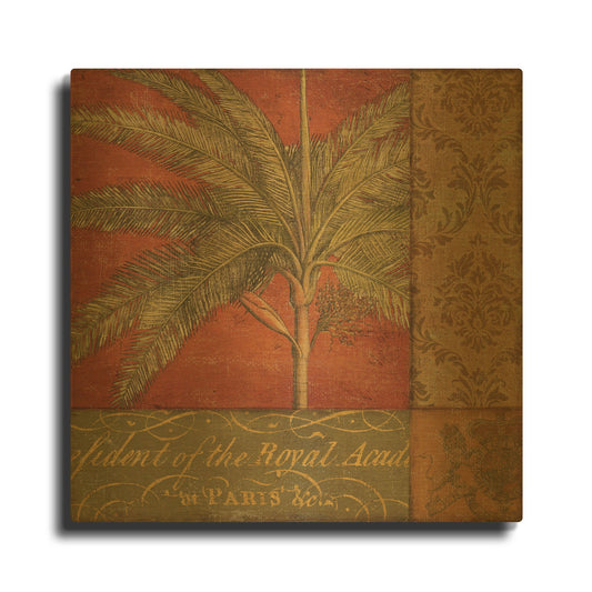'Golden Palm II' By NBL Studio Gold Metal Wall Art