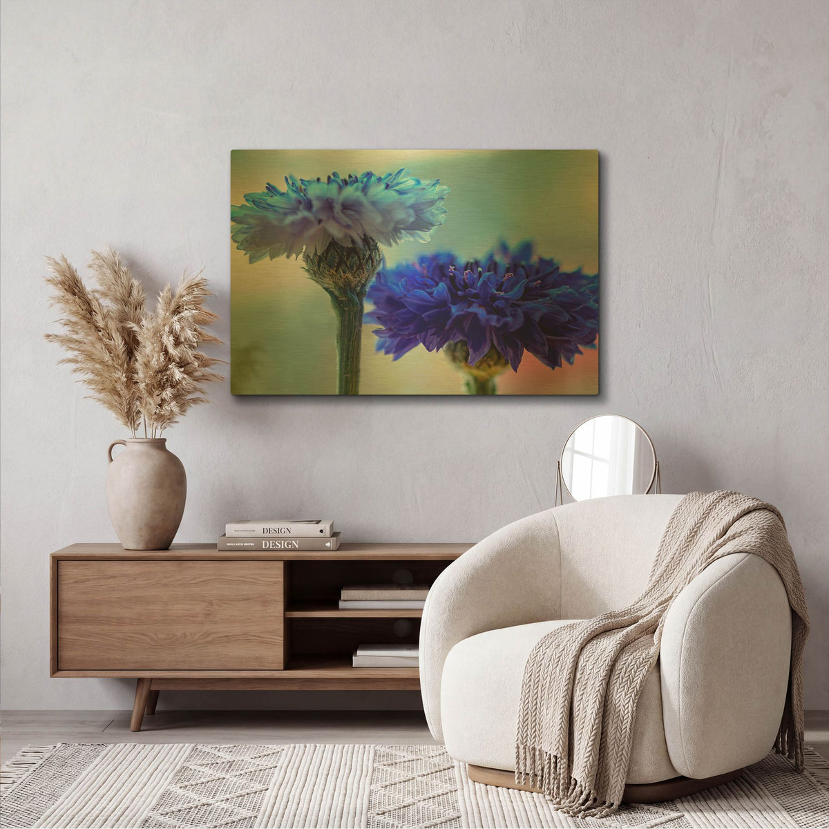 'Bachelor Brothers' By Pamela Plummer Gold Metal Wall Art