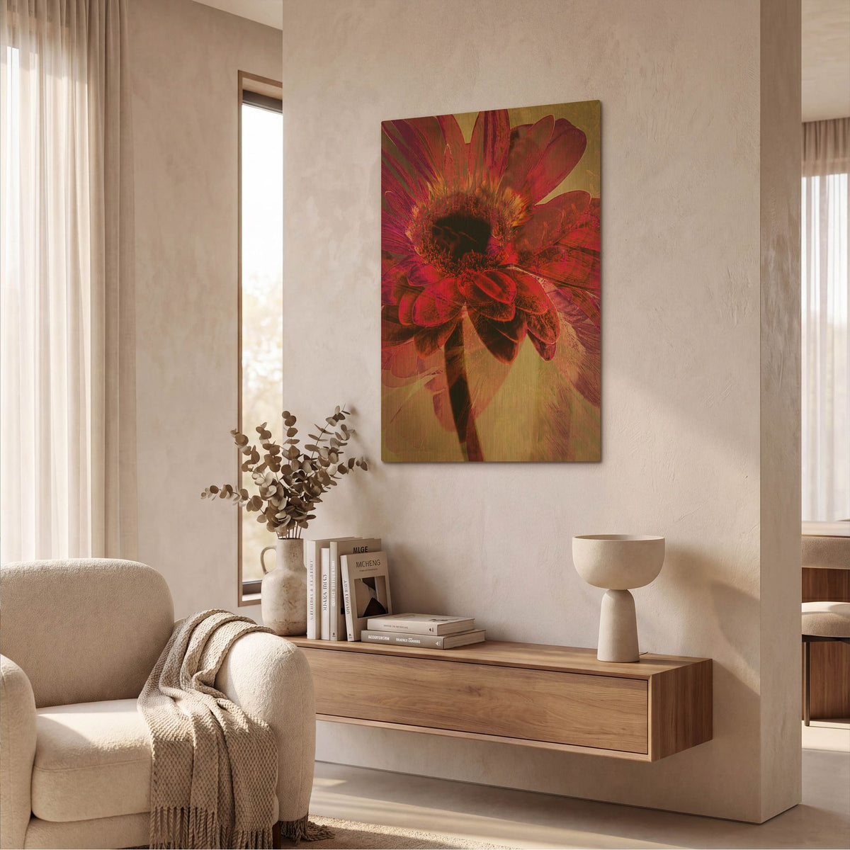 'Disco Nights' By Pamela Plummer Gold Metal Wall Art