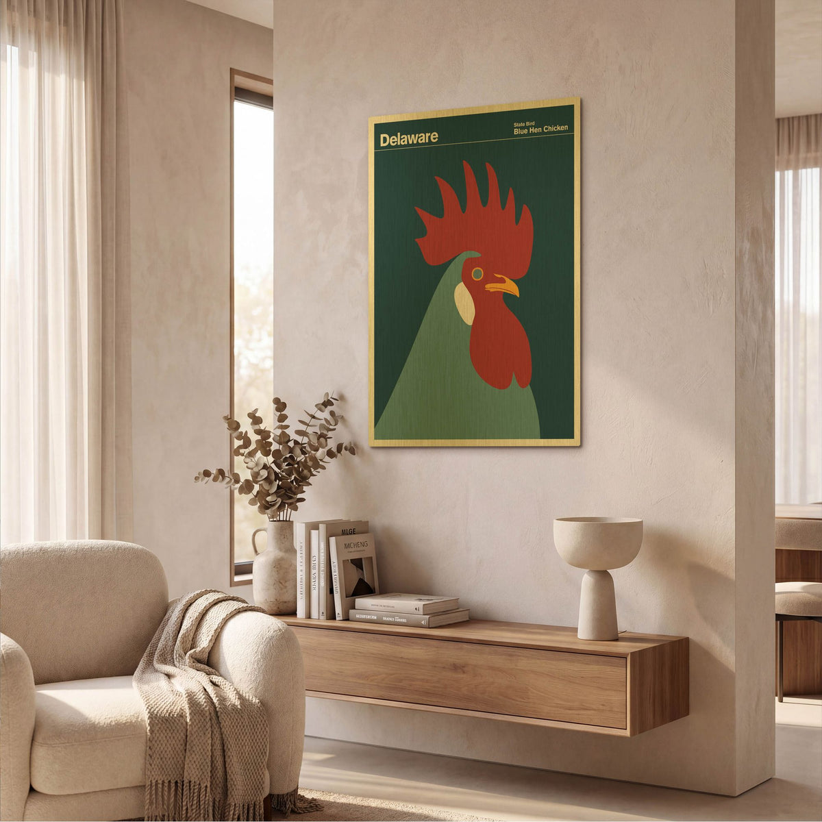 'Montague Posters 6' By Print Collection Gold Metal Wall Art