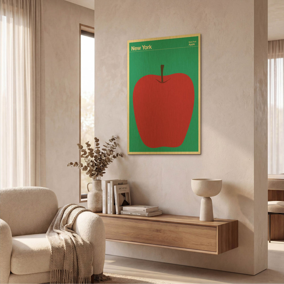 'Montague Posters 7' By Print Collection Gold Metal Wall Art