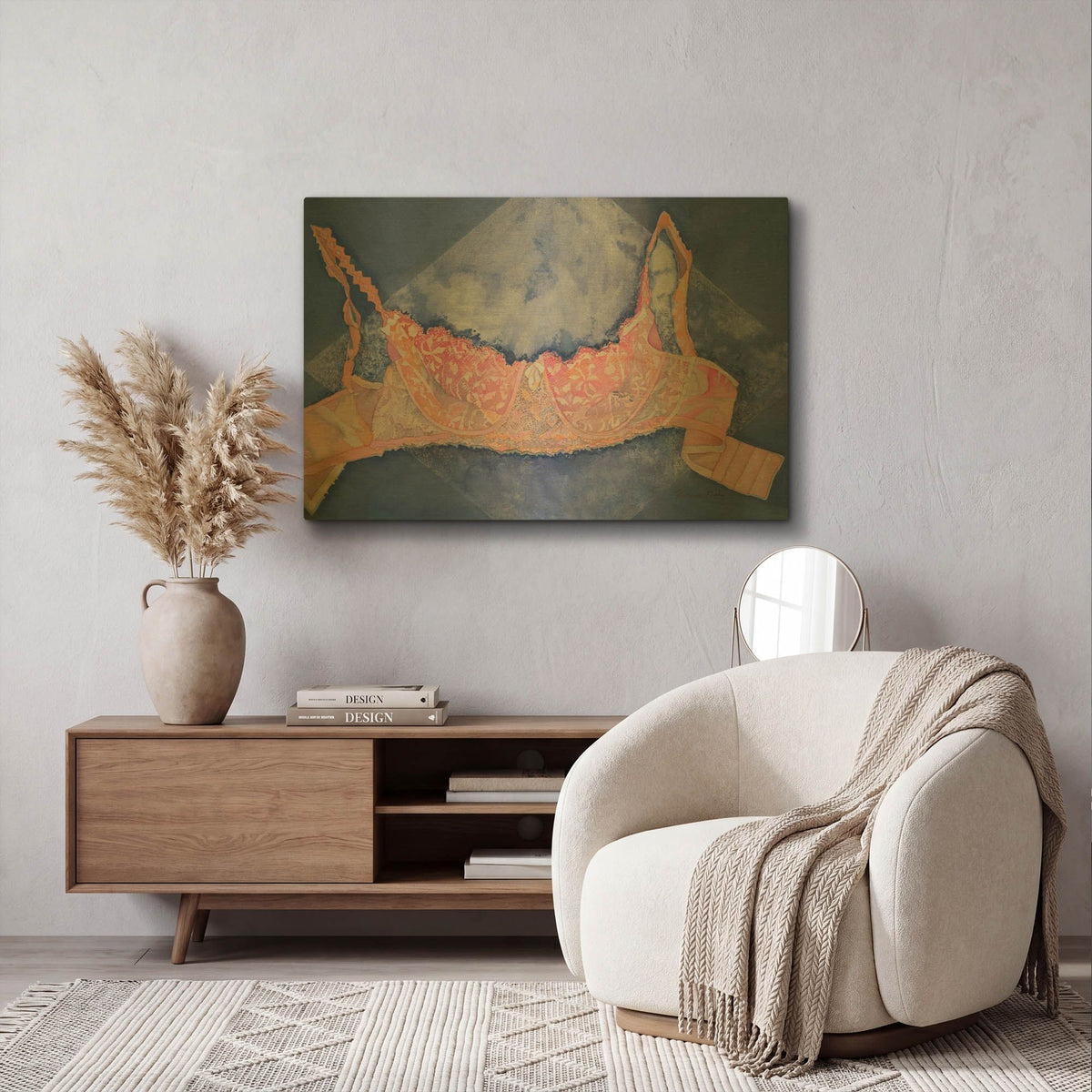 'French Lace 2' By Sharon Pitts Gold Metal Wall Art