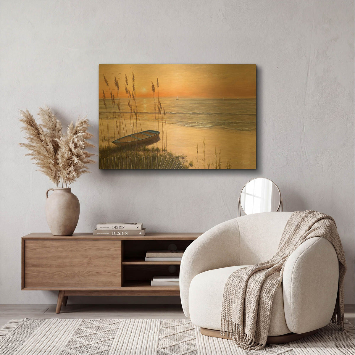 'R779D - Time of My Life' By Diane Romanello Gold Metal Wall Art