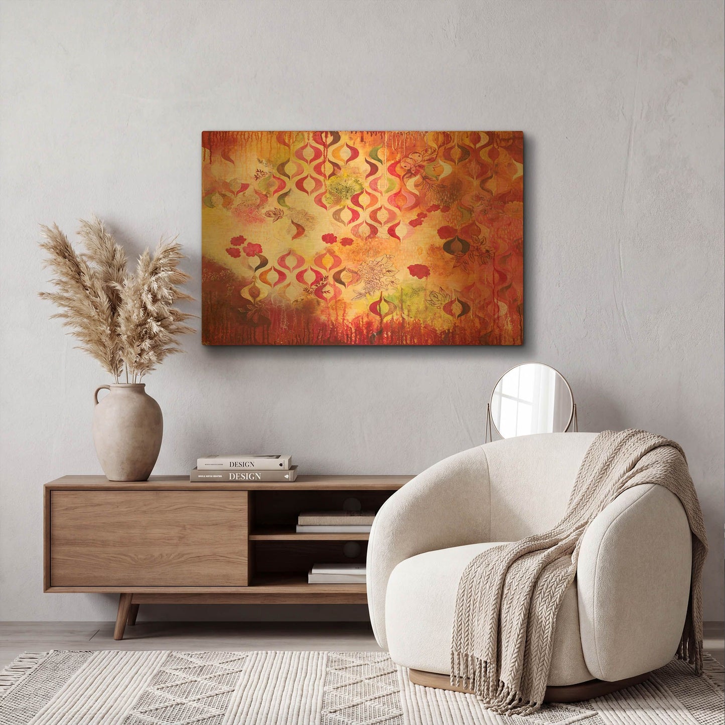 'This Kind of Romance' By Heather Noel Robinson Gold Metal Wall Art