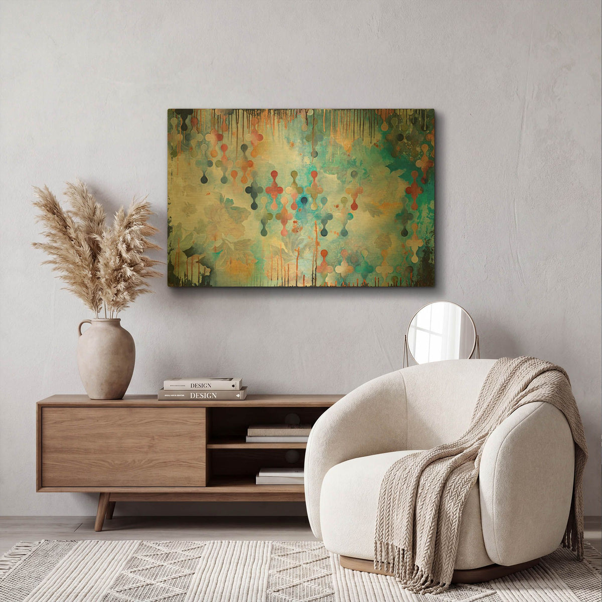 'Utter Civility' By Heather Noel Robinson Gold Metal Wall Art