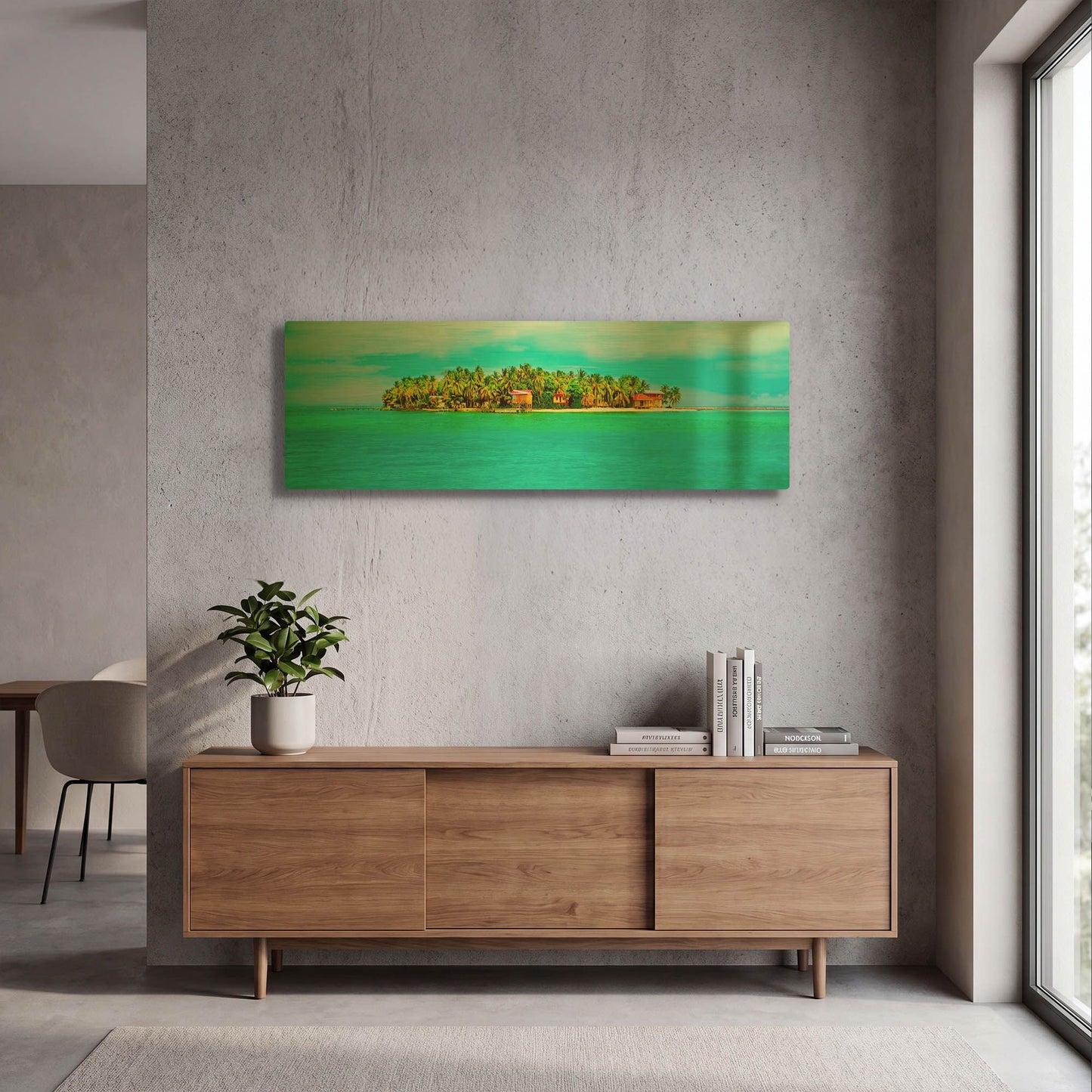 'Hideaway' By Jack Reed Gold Metal Wall Art