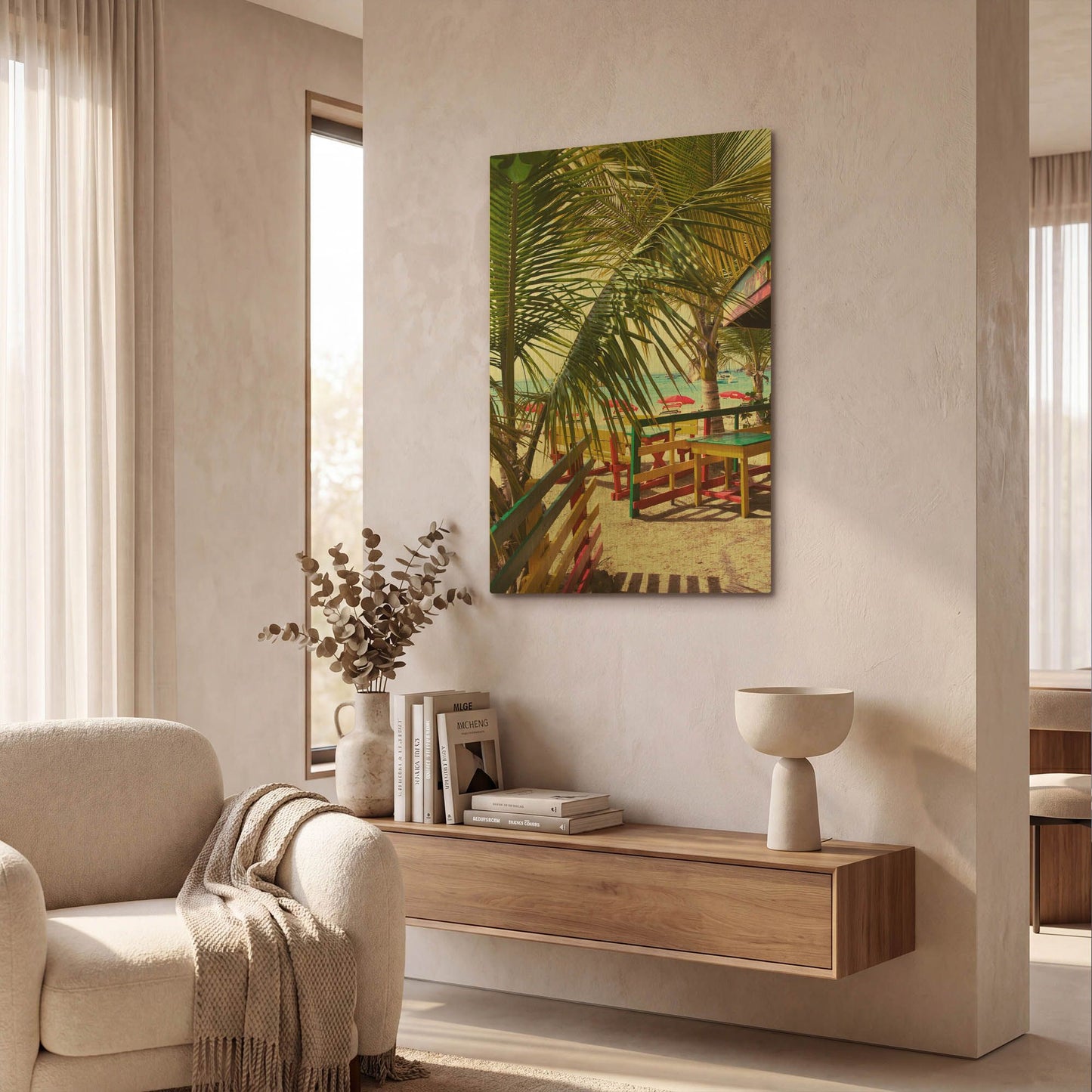 'Happy Day' By Jack Reed Gold Metal Wall Art