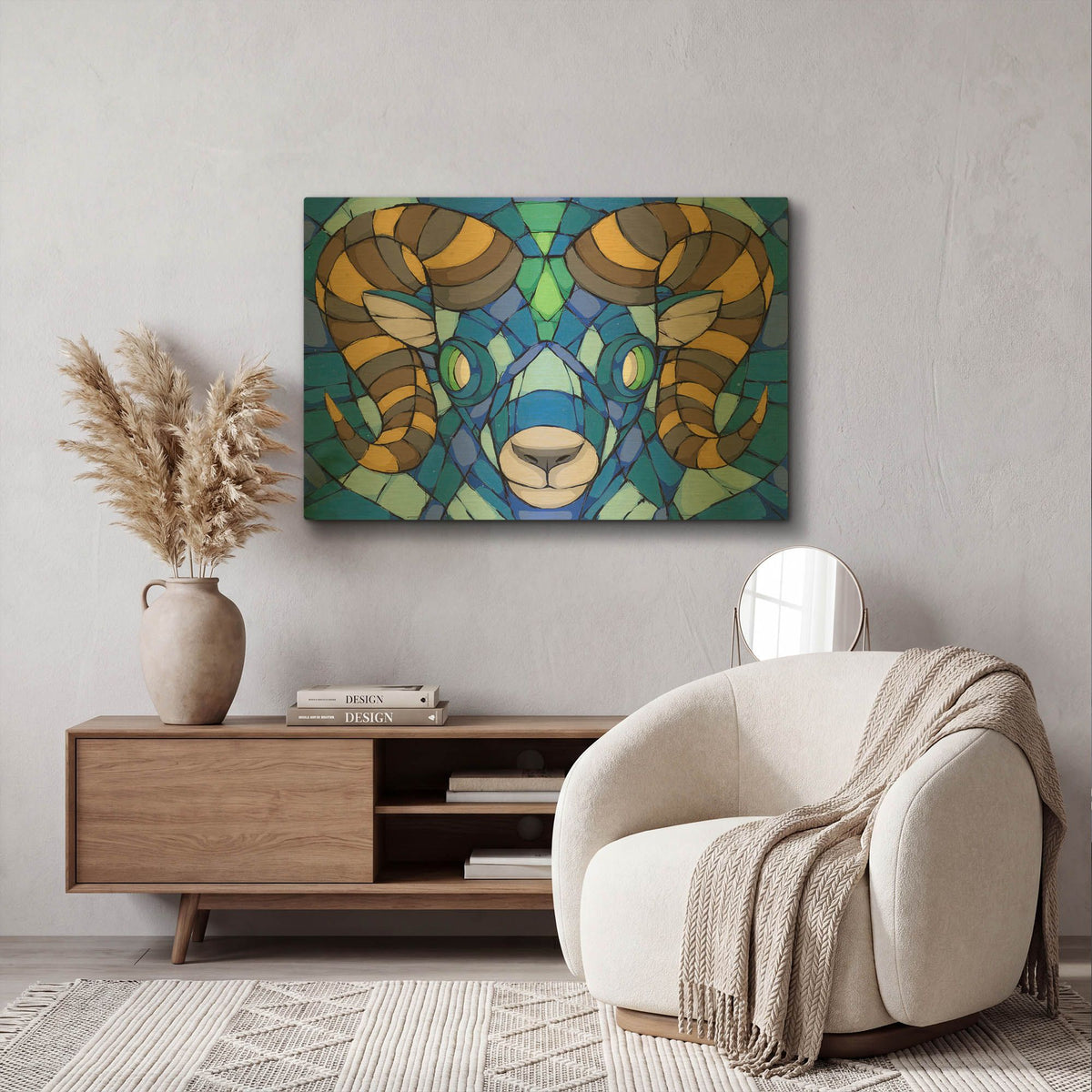 'Blues Run The Game' By Ric Stultz Gold Metal Wall Art