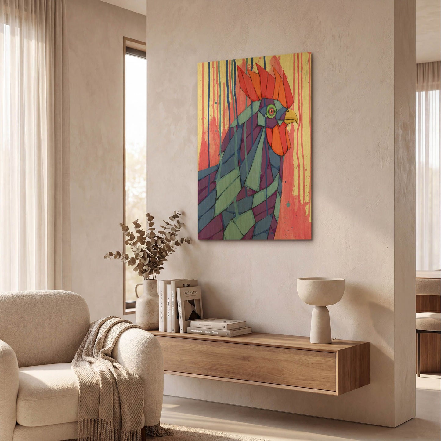 'Head Held High' By Ric Stultz Gold Metal Wall Art