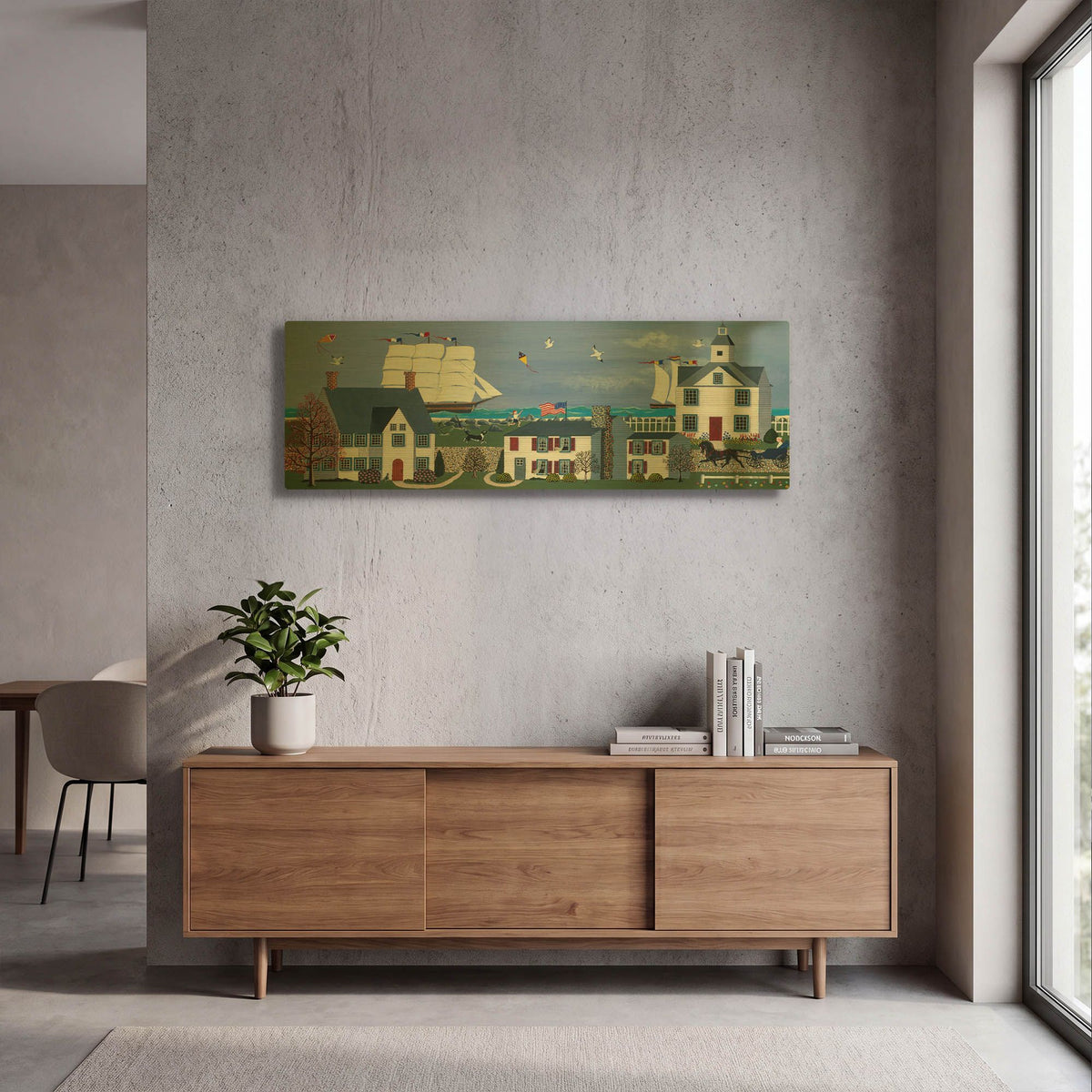 'Morning Breezes' By Susan Henke Fine Art Gold Metal Wall Art