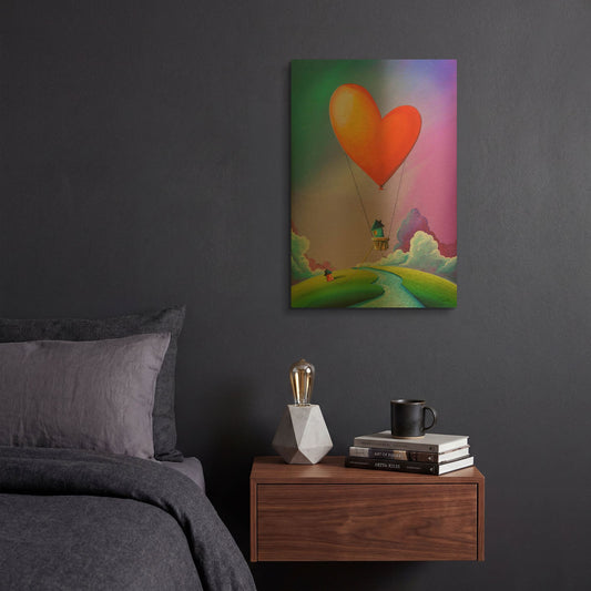 'Don' By Cindy Thornton Gold Metal Wall Art