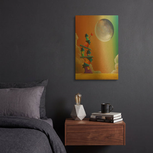 'I Bring You My Love' By Cindy Thornton Gold Metal Wall Art