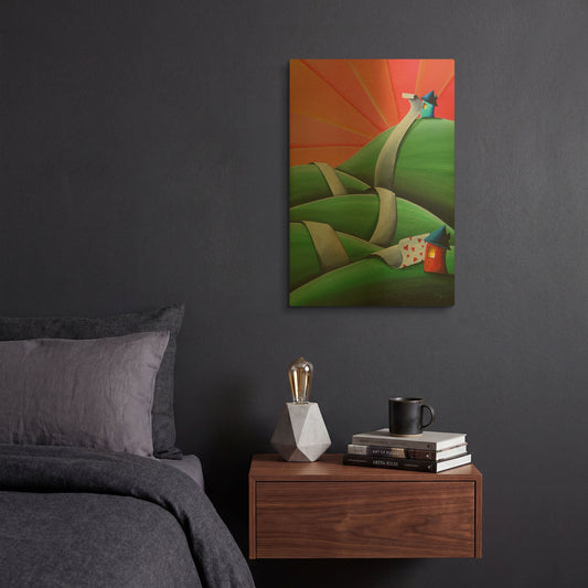 'Let Me Count the Ways' By Cindy Thornton Gold Metal Wall Art