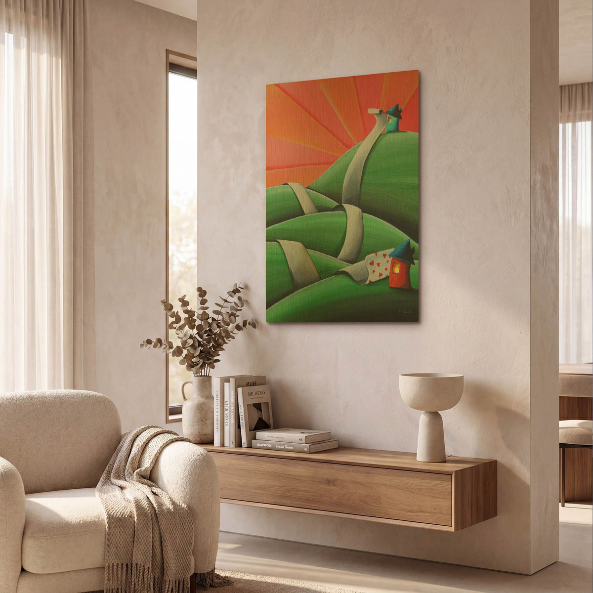 'Let Me Count the Ways' By Cindy Thornton Gold Metal Wall Art