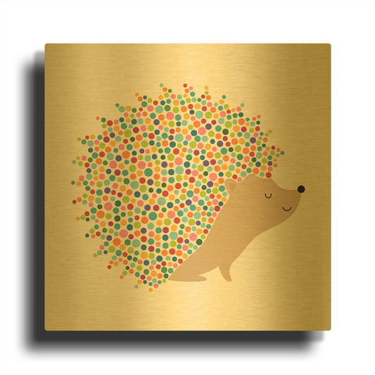 'Proud To Be Me' By Andy Westface Gold Metal Wall Art