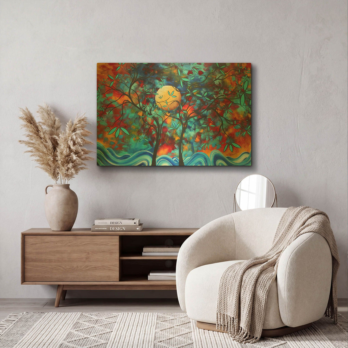 'Lover' By Megan Duncanson Gold Metal Wall Art