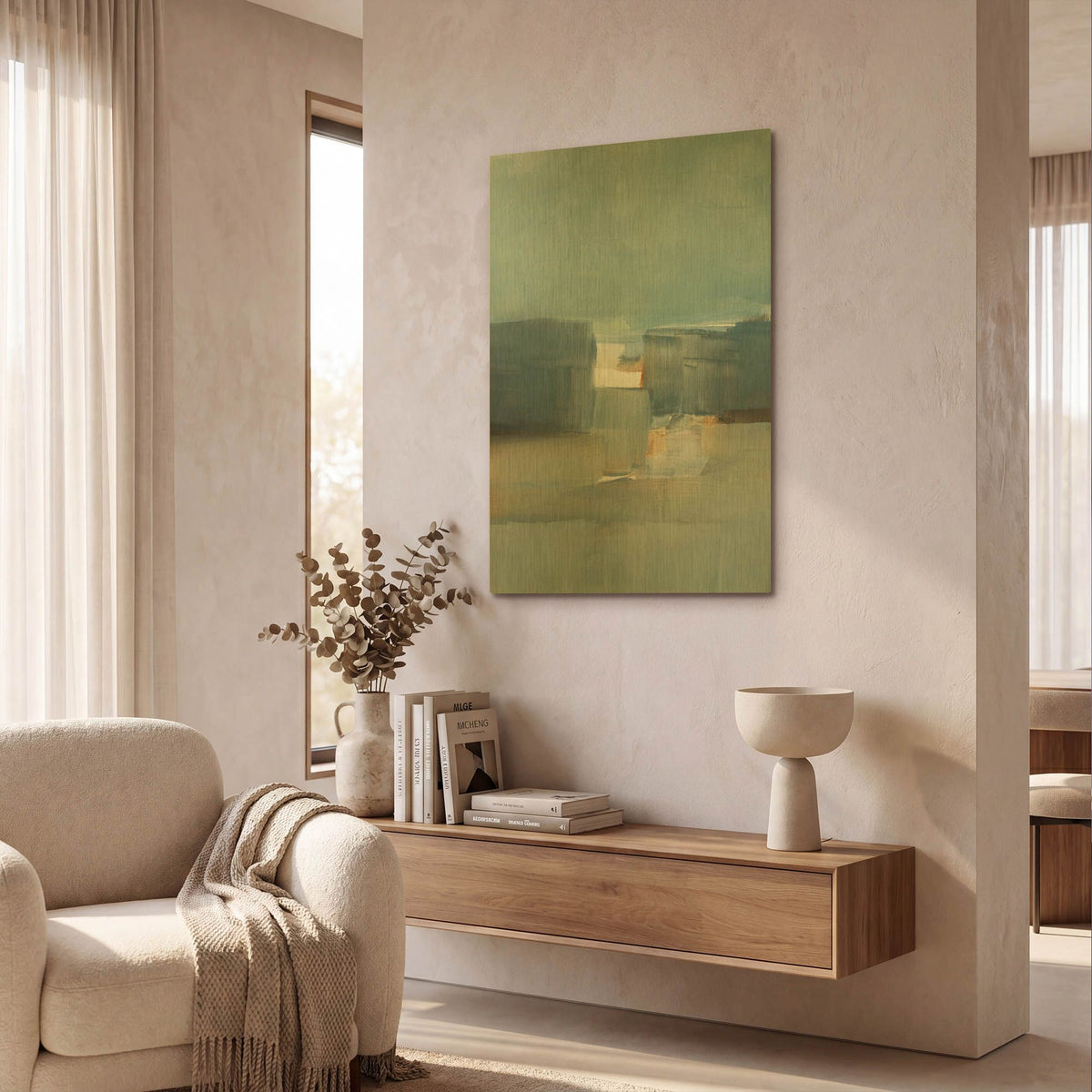 'Spatial Composition 21' By Stephanie Villafane Gold Metal Wall Art