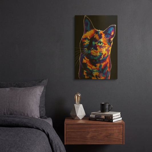 'Ophelia' By Dawg Painter Gold Metal Wall Art