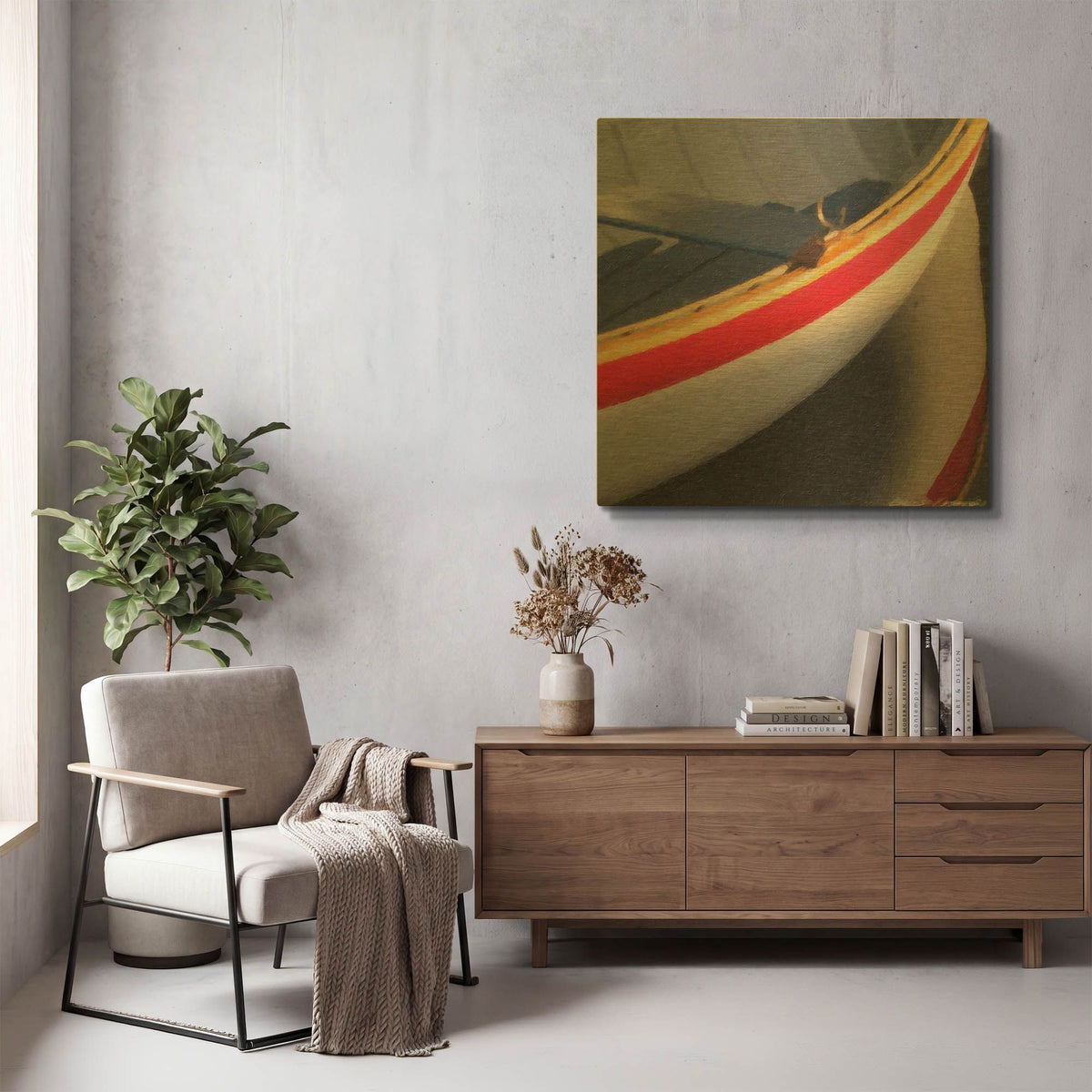 'Nautical Closeups 15' By Carlos Casamayor Gold Metal Wall Art