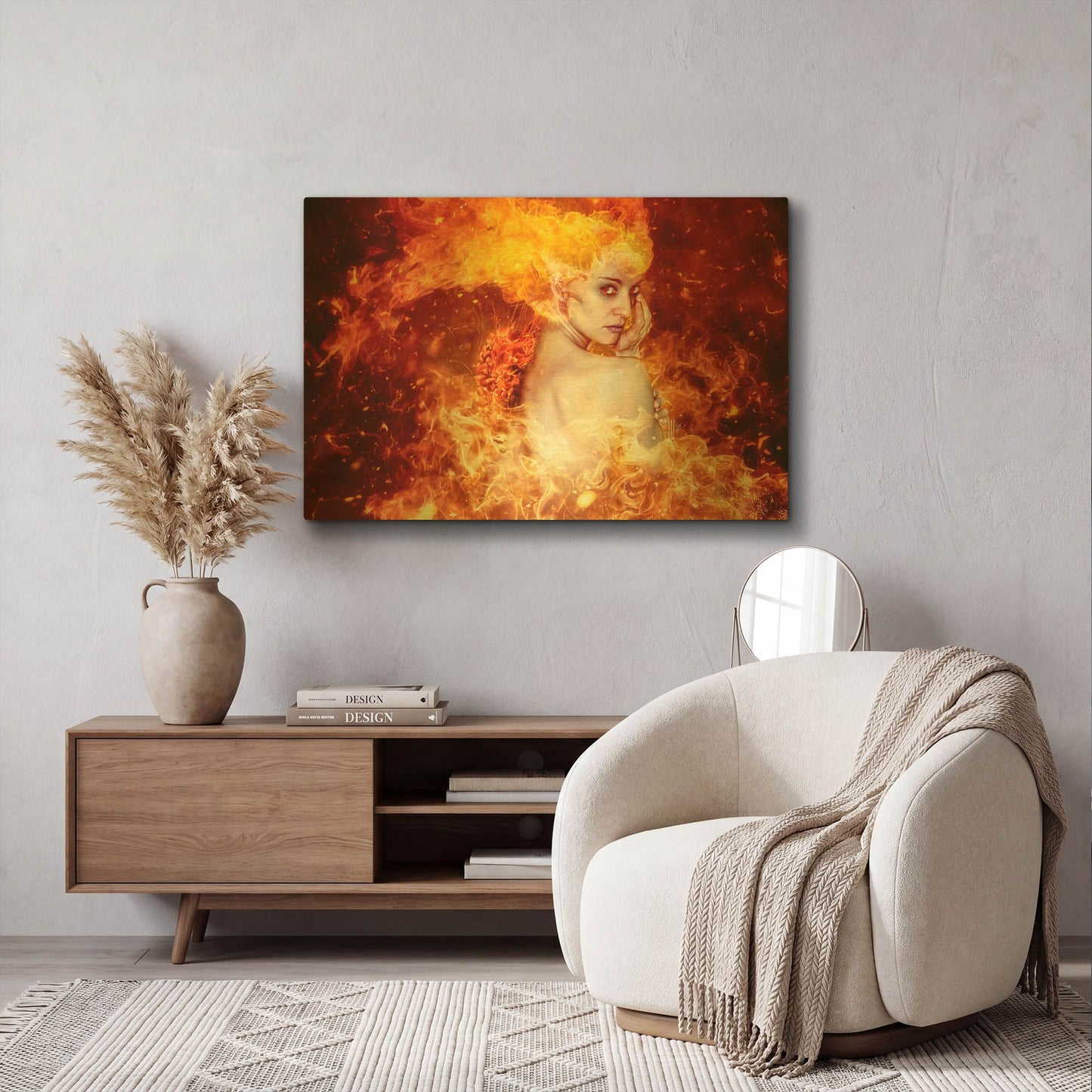 'Countdown' By Mario Sanchez Nevado Gold Metal Wall Art