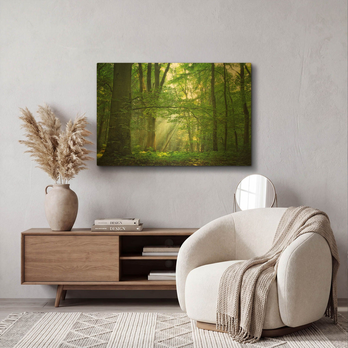 'Breathe' By Lars van de Goor Gold Metal Wall Art
