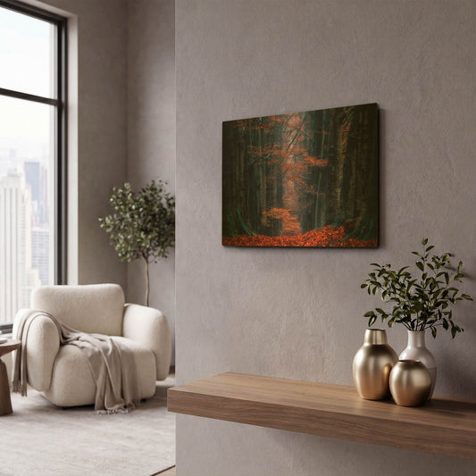 'Synapse' By Lars van de Goor Gold Metal Wall Art