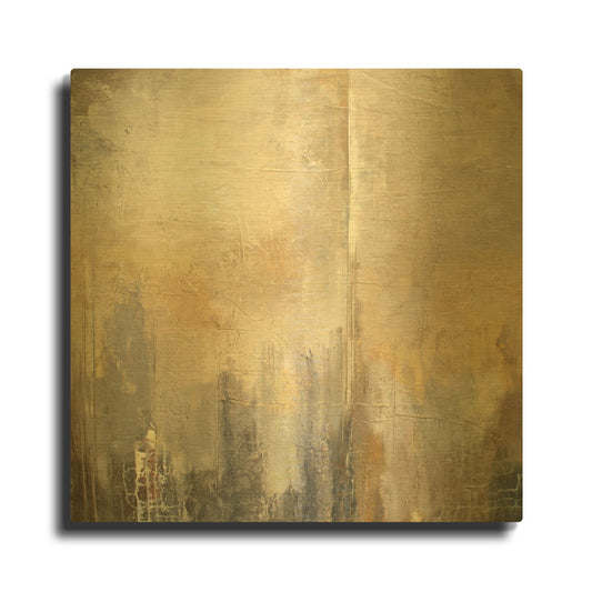 'Changes Occur' By Karen Hale Gold Metal Wall Art