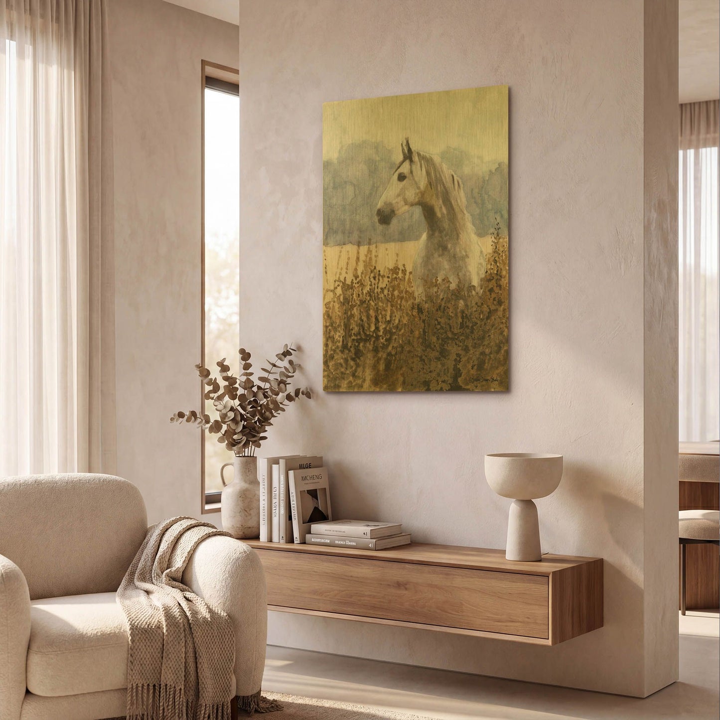 'Beauty' By Stellar Design Studio Gold Metal Wall Art