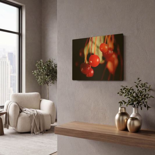'Autumn 16' By Gordon Semmens Gold Metal Wall Art