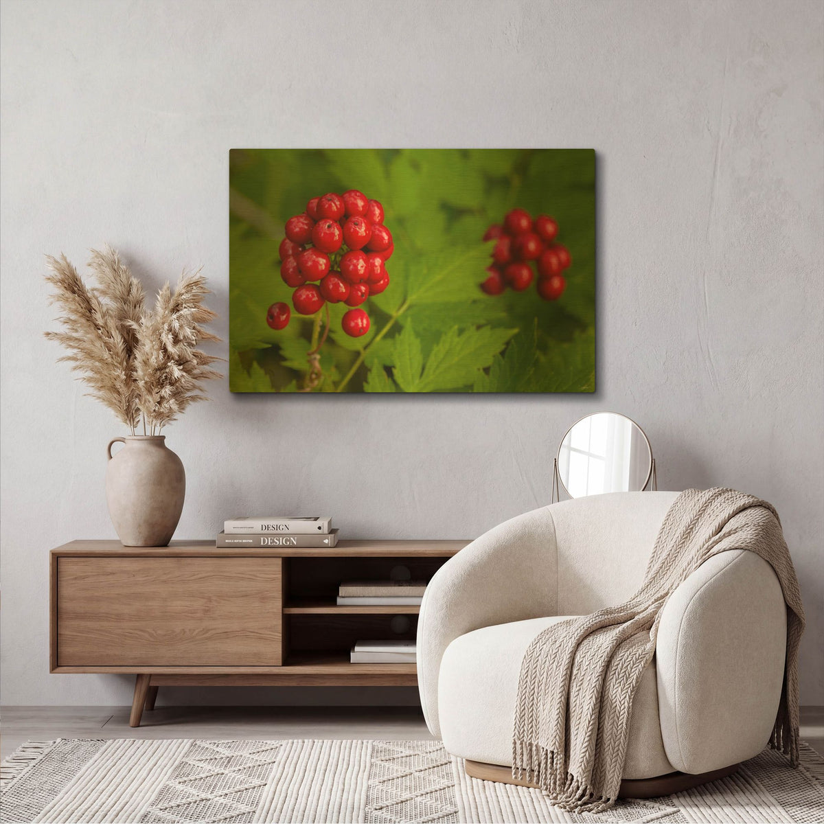 'Buffalo River 2023 05' By Gordon Semmens Gold Metal Wall Art