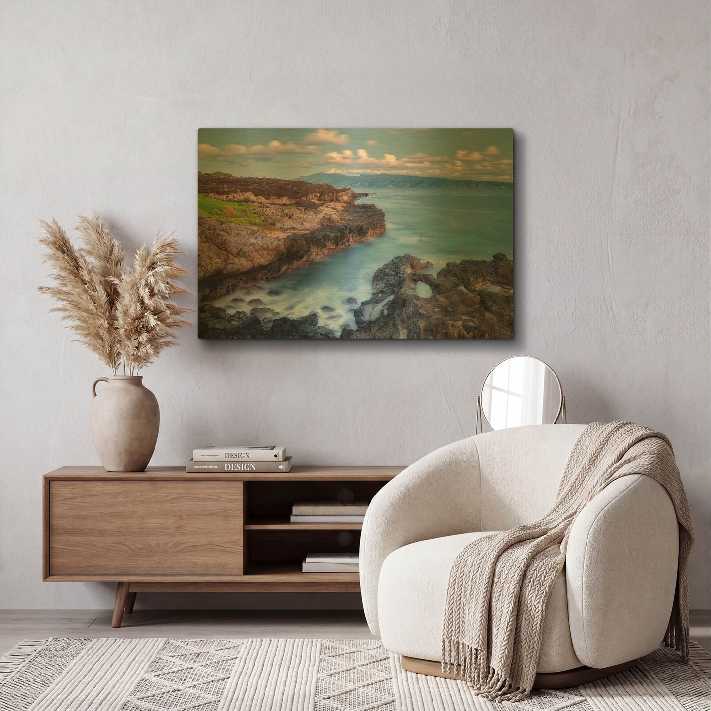 'Clifford' By Dennis Frates Gold Metal Wall Art