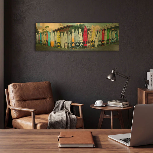 'Board Meeting' By Dennis Frates Gold Metal Wall Art
