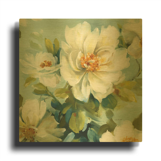 'Reflections III Crop' By Lisa Audit Gold Metal Wall Art