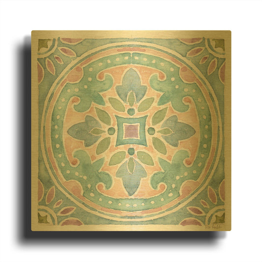 'Ocean Dream XI' By Lisa Audit Gold Metal Wall Art