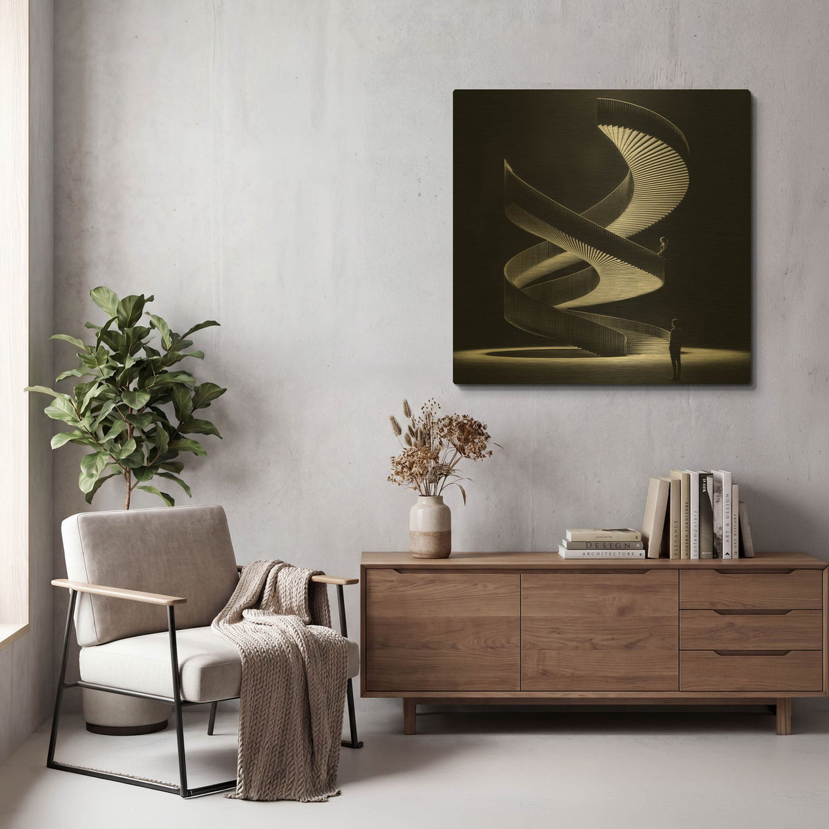 'Choose Your Path 1' By KIR.DART Canvas Wall Art