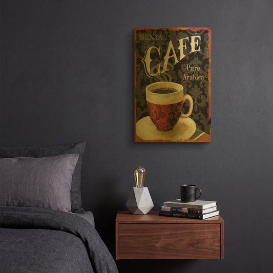 'Today' By Lisa Audit Gold Metal Wall Art